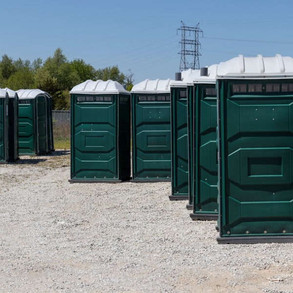 what is the difference between a standard event portable restroom and a luxury event restroom